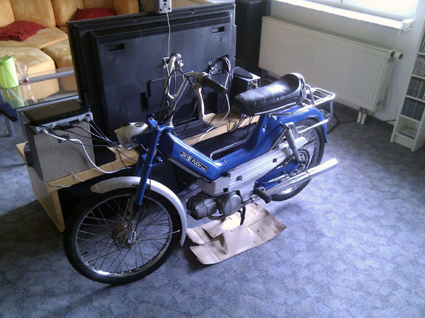 puch maxi 2k wohnzimmer